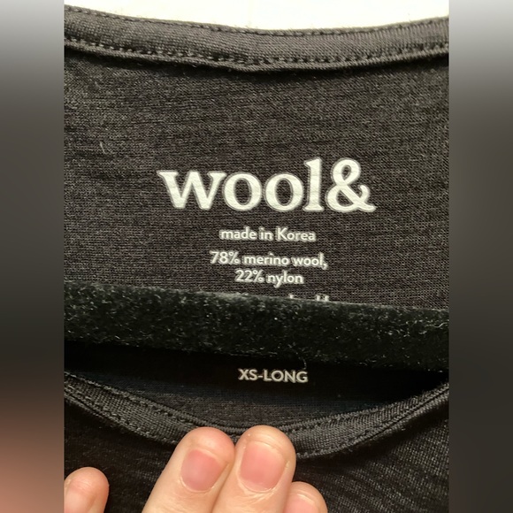 XS Long black Camellia Tank Dress - Picture 3 of 3